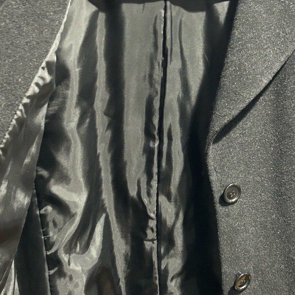 Classic Black Pea Coat for Women - Picture 6 of 6